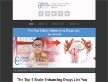 Tablet Screenshot of brainpowerpill.com